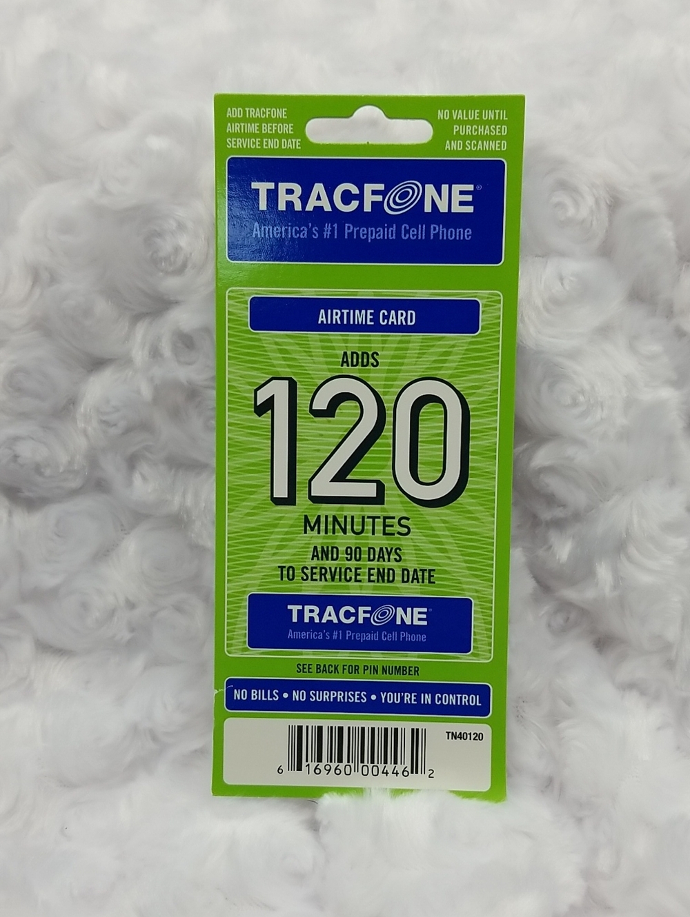 5 Brand New Tracfone 120 Minutes Prepaid Airtime Cards - Picture 8 of 12